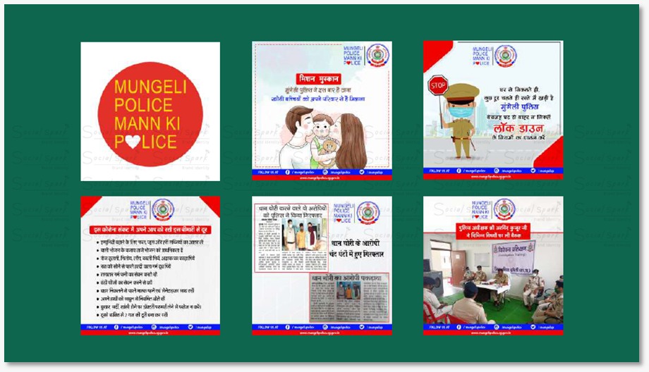 Mungeli Police – Mission Muskan Social Media Campaign
